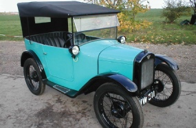 1928 Austin Seven Chummy. The First Car Restored by Oxfordshire Sevens after Five Years in a Shed. 